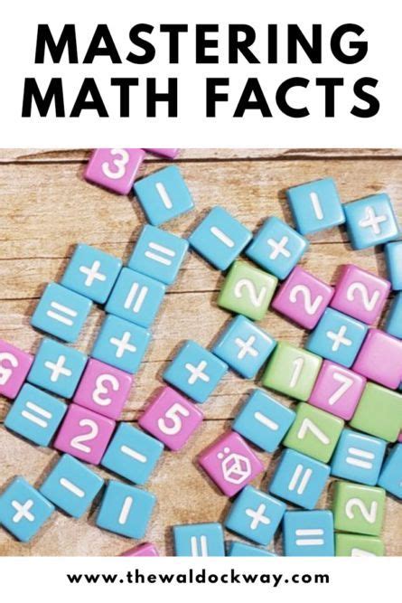 How To Master The Math Facts Addition And Subtraction Math Facts