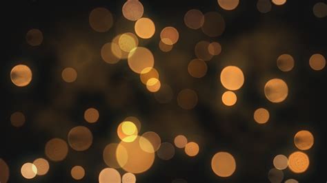 Orange Bokeh Particle Background Video Bokeh Background Screen Savers