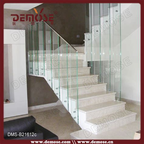 Frameless Glass Railing For Indoor Stair Dms B21612c China Stair