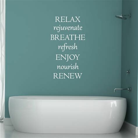 Relax Rejuvenate Breathe Refresh Words Anywhere