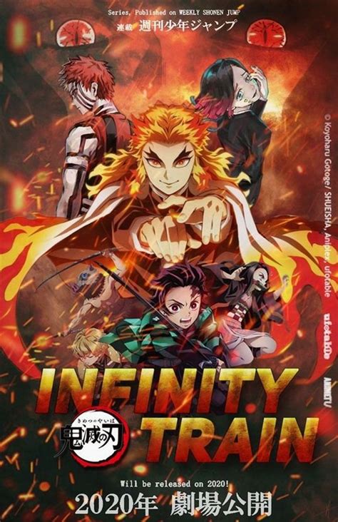 Kimetsu No Yaiba Infinity Train Poster