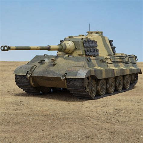 ティーガー2戦車のリアルな3dモデル3dモデル Turbosquid 1817261