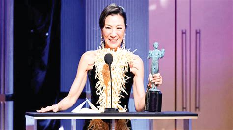 Michelle Yeoh Is First Woman Of Asian Descent To Win Top Acting Award
