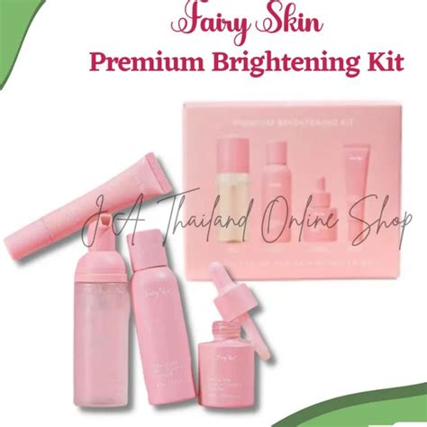 Fairyskin Premium Brightening Set Fairy Derma Facial Rejuvenating Set