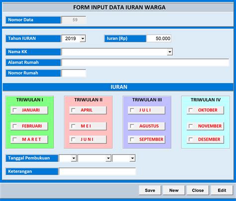 Membangun Aplikasi Data Warga RT dengan VBA Excel: Solusi Cerdas untuk Penyimpanan Data Warga