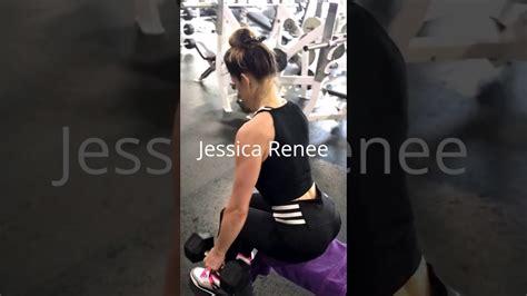 Ifbb Bikini Pro Jessica Renee Training Shoulders Youtube