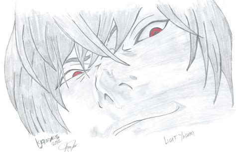 Light Yagami Drawing At Explore Collection Of