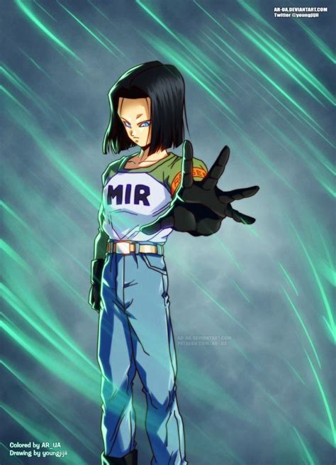 After defeating majin buu, life is peaceful once again. Dragon Ball Super: Android 17 by AR-UA on DeviantArt ...