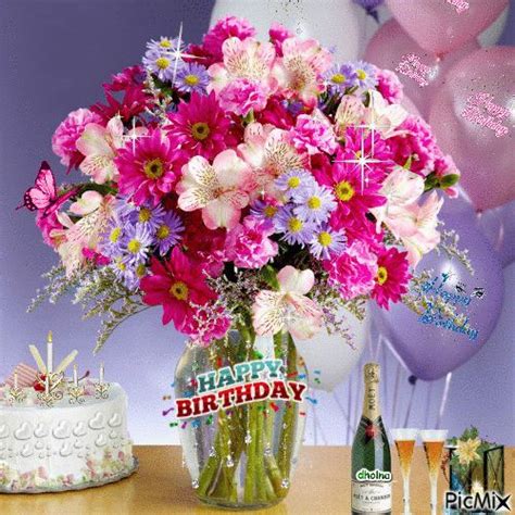 Find great birthday gift ideas for all ages in our birthday gift guide featuring a unique mix of everything from unique birthday flowers to gift baskets. See the PicMix Birthday flowers -Gif belonging to dholna ...