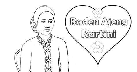 Mewarnai Gambar Ibu Kita Kartini Mewarnai Gambar Elsa Drawing Image