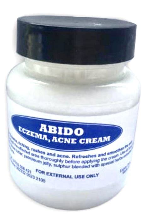 Original Abido Cream For Eczema Itching Rashes And Acne
