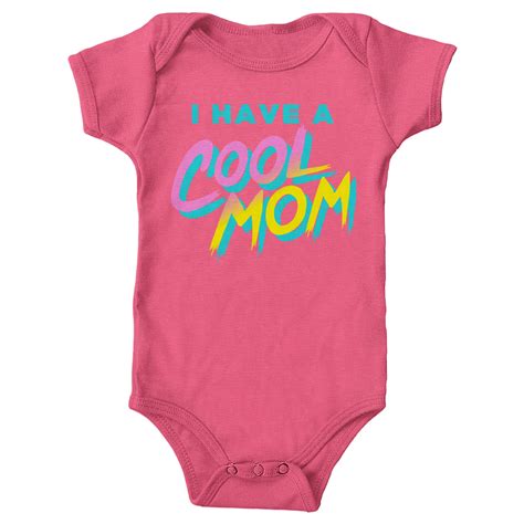 I Have A Cool Mom Infant One Piece Ymh Studios Online Store