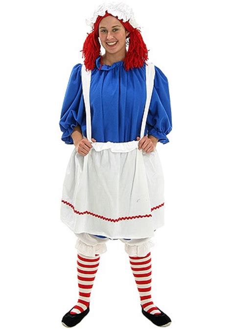classic adult raggedy ann costume adult halloween costumes