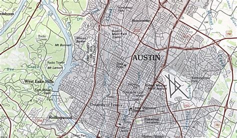 Austin Tx Street Map Tourist Map Of English Vrogue Co