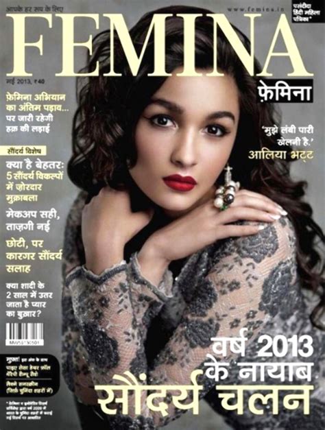 Alia Bhatt Femina Hindi Magazine May Cover Page Photo Hot Images On Rediff Pages