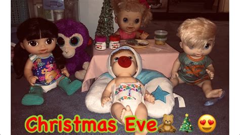 Baby Alive Getting Ready For Christmas Morning Youtube