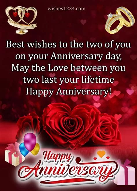 Happy Wedding Anniversary Wishes Messages Quotes Wedding