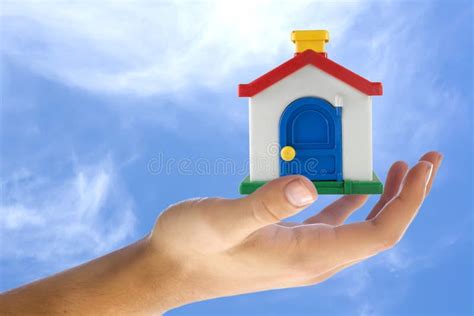 House In A Hand Stock Image Image Of Isolated Human 11980377