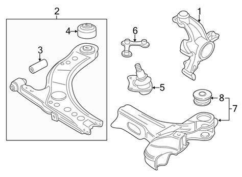 According to vw, the jetta weighs 29 pounds more, all of which is presumably at the rear, and it receives a at the bottom of the mountain, the only thing heated up in the jetta gli was its driver — there was no brake fade, and the engine. 2004 Volkswagen Jetta GLI Suspension Control Arm (Front ...