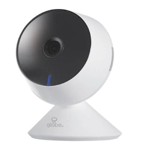Globe Electric 50147 Wi Fi Smart Security Indoor Camera White