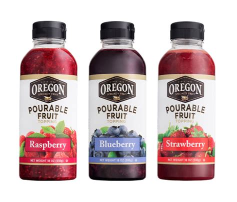 Oregon Fruit Products Releases Pourable Fruit Nosh