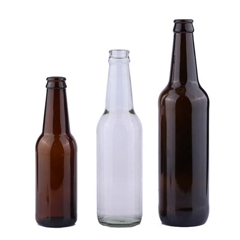Empty Amber 250ml Sparking Carbonated Drink Glass Bottle For Beer With