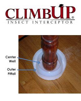 Climbup insect interceptor bed bug trap, 4ct $14.42. ClimbUp Monitor for Bed Bugs | Insect Interceptor | Bed ...