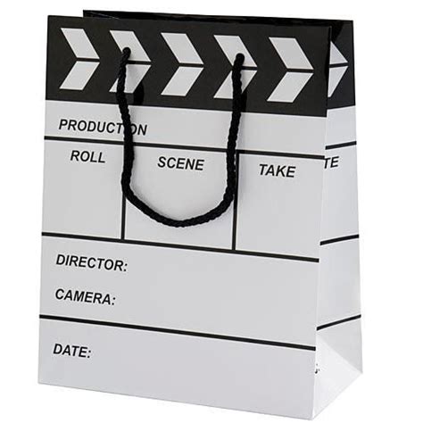 Clapboard Style T Bag In 2021 Hollywood Party Theme Movie