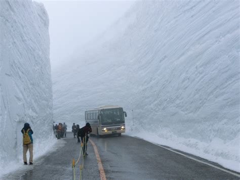 20m 60ft Of Cleared Snow In Japan Woahdude