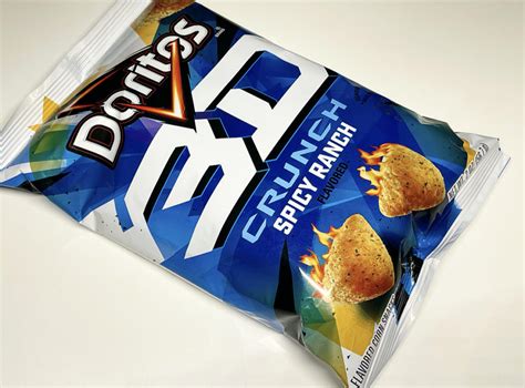 Review X2 Doritos 3d Crunch Chili Cheese Nacho And Spicy Ranch Junk Banter