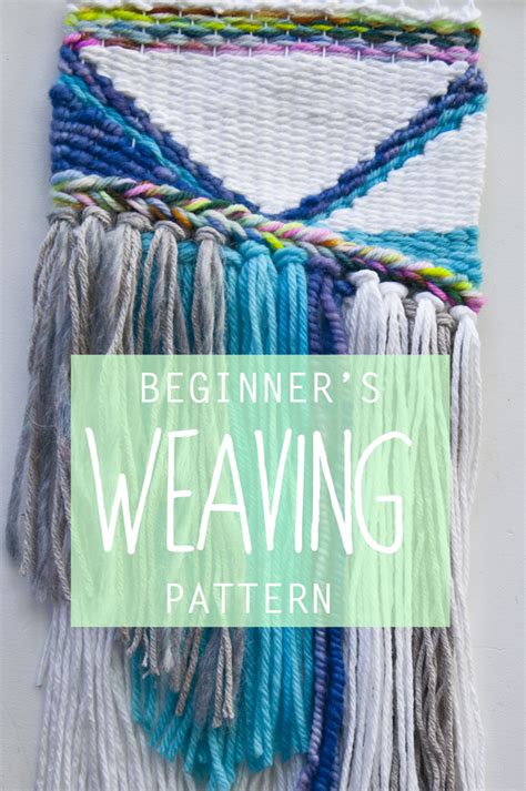 Free Beginners Weaving Pattern The Weaving Loom