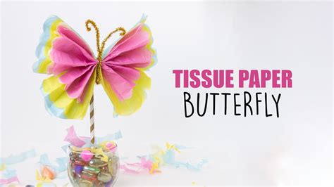 Diy Tissue Paper Butterfly Party Decor Ideas Papercraft 4 Gen Crafts