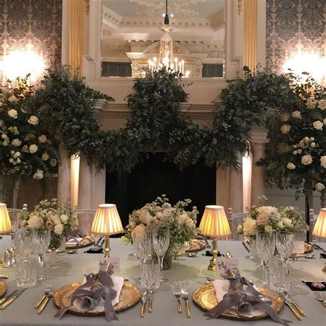 Holidays With Aerin Lauder Gorgeous Mantle Greenery And Crackers At