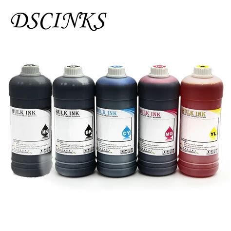 6pcs 500ml Bottle For Hp 72 Universal Compatible Refill Dye Ink For Hp