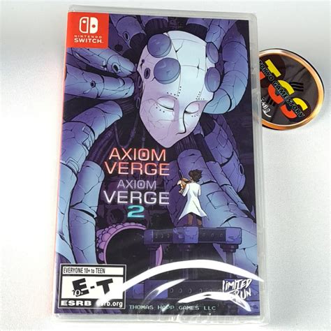 Achat Vente Axiom Verge 1 And 2 Double Pack Switch New Lrg123a Limited