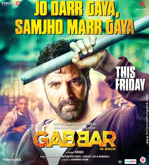 Gabbar Is Back Movie Review Release Date 2015 Songs Music
