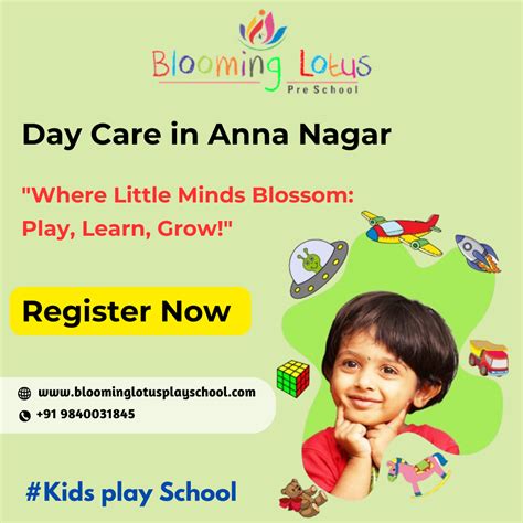 Kindergarten School In Chennai Blooming Lotus Play School — The Best