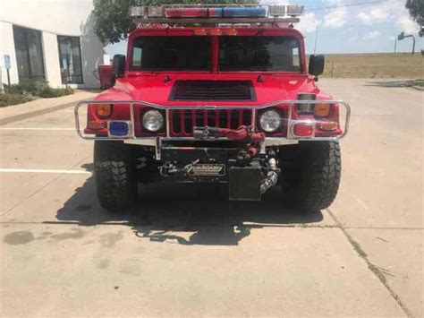 Hummer H1 Fire Truck 1998 Emergency And Fire Trucks