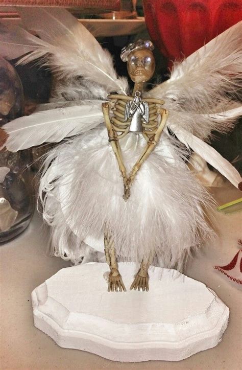 Angel Skeleton My Finished Dressed Up Skeletons And Dead Fairies For