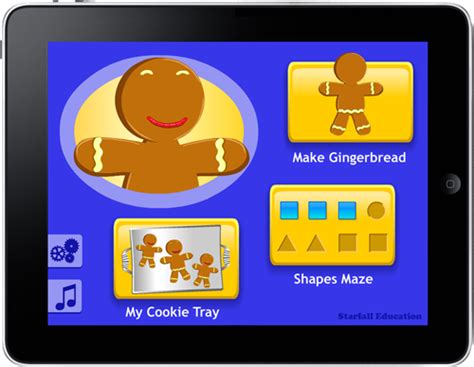 Starfall Gingerbread Gingerbread Ipad Apps App