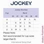 Jockey Baniyan Size Chart
