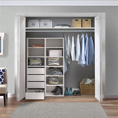 Insert the silver cam locks, again making sure the. Flexi Storage White 3 Shelf 4 Drawer Built In Wardrobe Unit