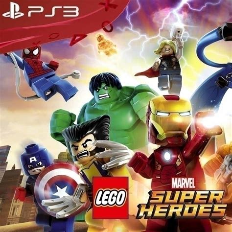 Lego Marvel Super Heroes Ps3 Digital Fluogames