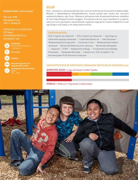 2020 21 Great Schools Enrollment Guide Elementary Somali By Denver