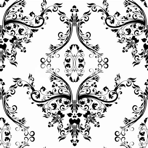 Set seamless pattern in victorian style. Vector Victorian Seamless Pattern Royalty-Free Stock Image - Storyblocks Images