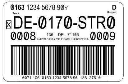 Erklärung zu barcode, routing, usw. Dpd Retourenaufkleber - Retoure Ein Paket Zuruckschicken ...