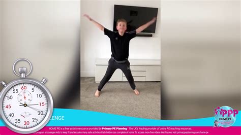 Home Pe Star Jumps Challenge Youtube