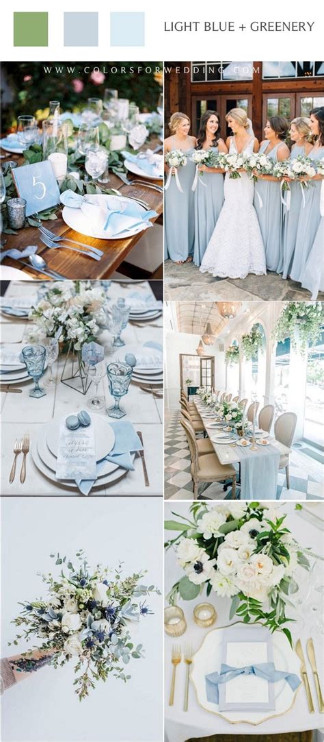 20 Light Blue Wedding Color Ideas For Spring 2024 💎