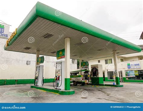 Gasoline Station In Manila Philippines Editorial Photography Image