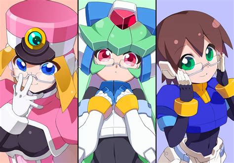 Aile Pandora And Prairie Mega Man And 1 More Drawn By Kaidouzx